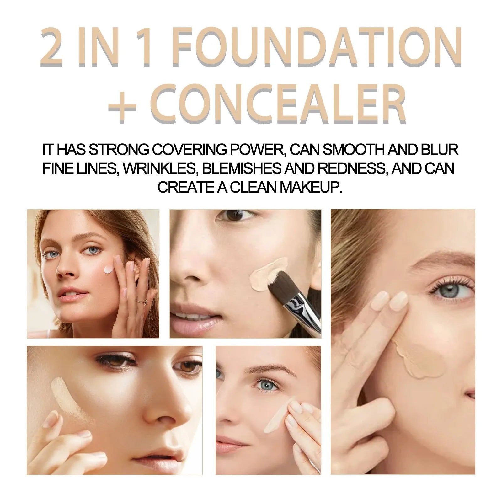 Long-Lasting Invisible Pores Liquid Concealer - Bellarte Enchanté Long-Lasting Invisible Pores Liquid Concealer